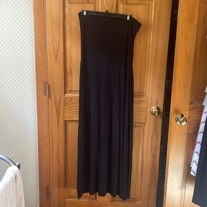 White House Black Market strapless convertible maxi dress